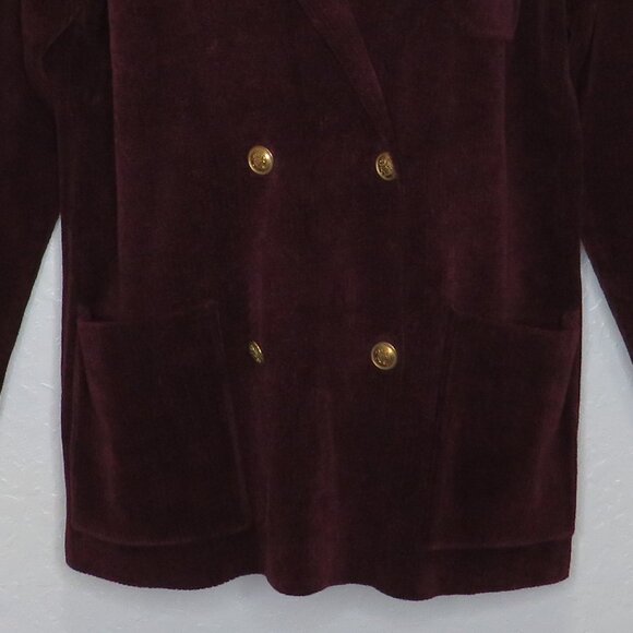 Lauren Ralph Lauren Burgundy Blazer - Picture 11 of 16